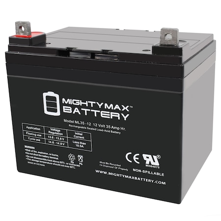 12V 35AH SLA Replacement Battery For Sunfire General Chair